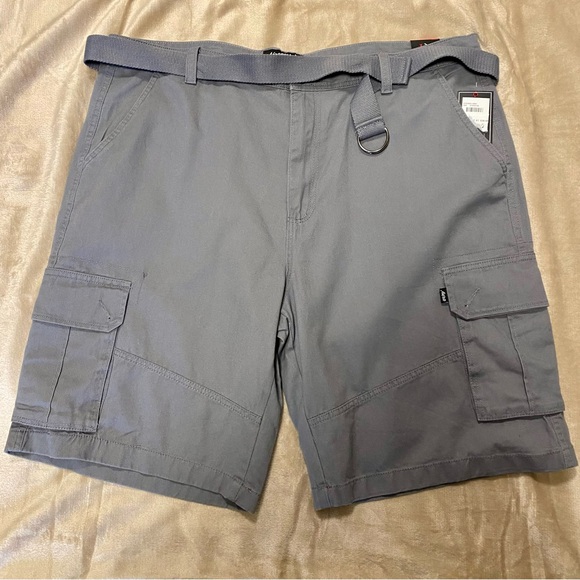 Aeropostale Other - Aeropostale Sz 44 Gray Grey Men’s Cargo Shorts 🩳 W/ Belt NWT